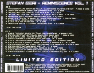 Stefan Bieri - Reminiscence Vol. 1 (List).jpg