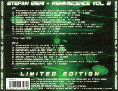 Stefan Bieri - Reminiscence Vol. 2 (List).jpg