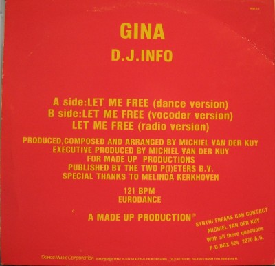 Gina – Let Me Free! (List).jpg